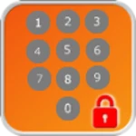 keypad screen lock android application logo